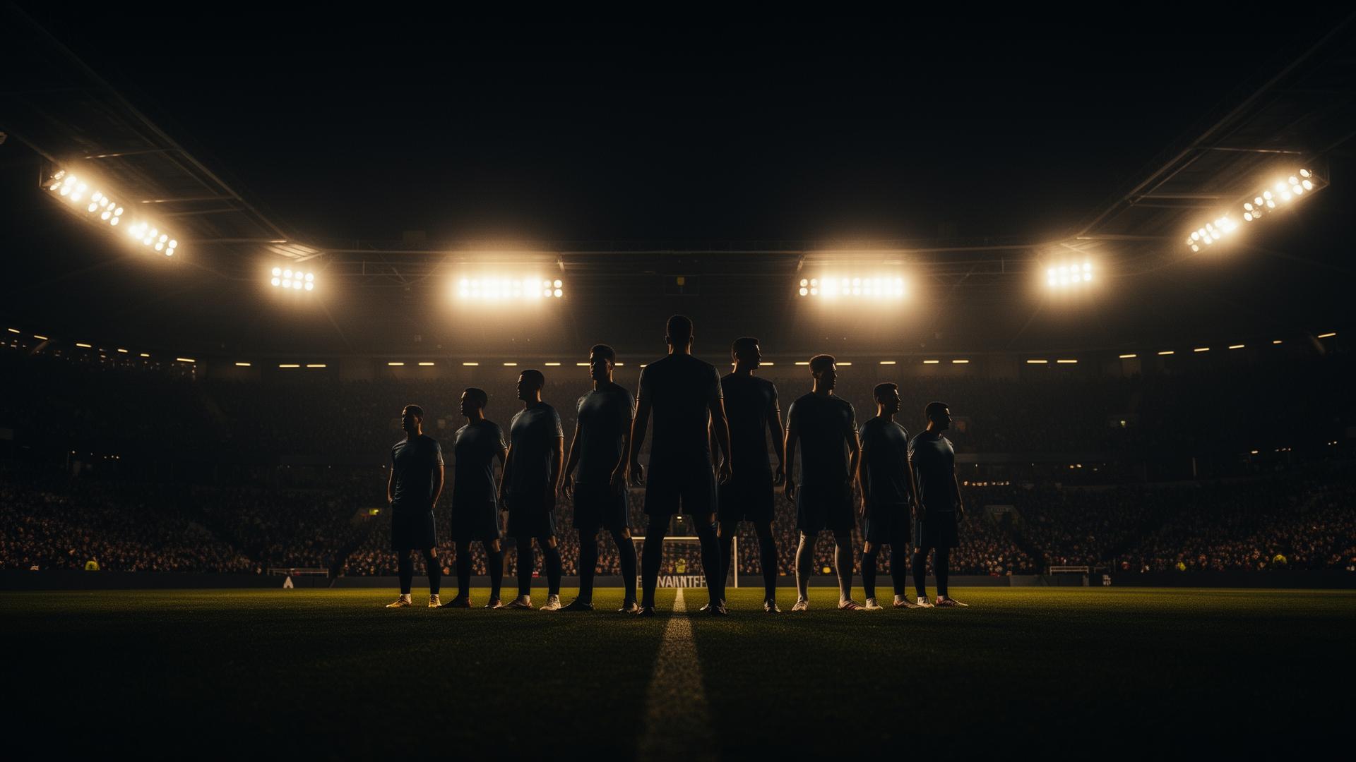 Athletes celebrating